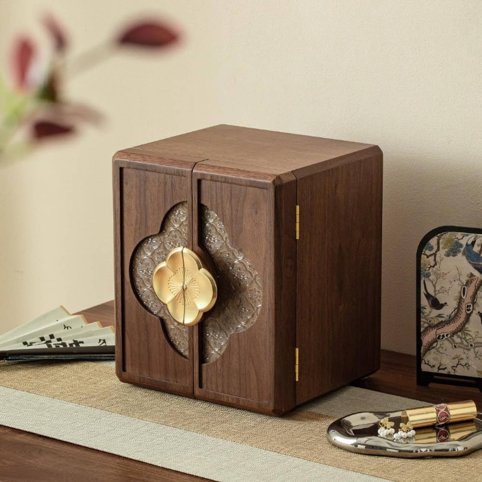 Jewelry & Watches Ltd - Wooden Jewelry Box New Chinese Design