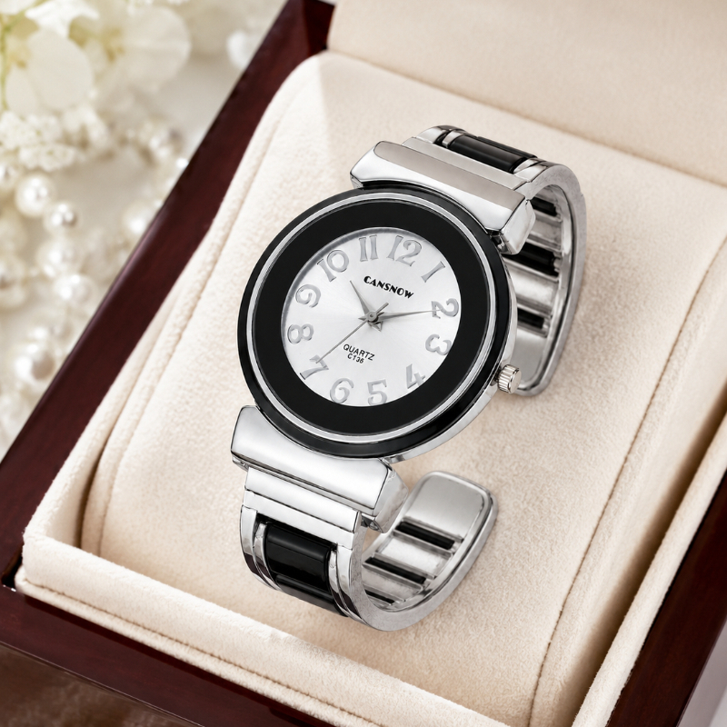 Jewelry Watches For Ladies - Luxury Two-tone Alloy Women's Watch Fashion