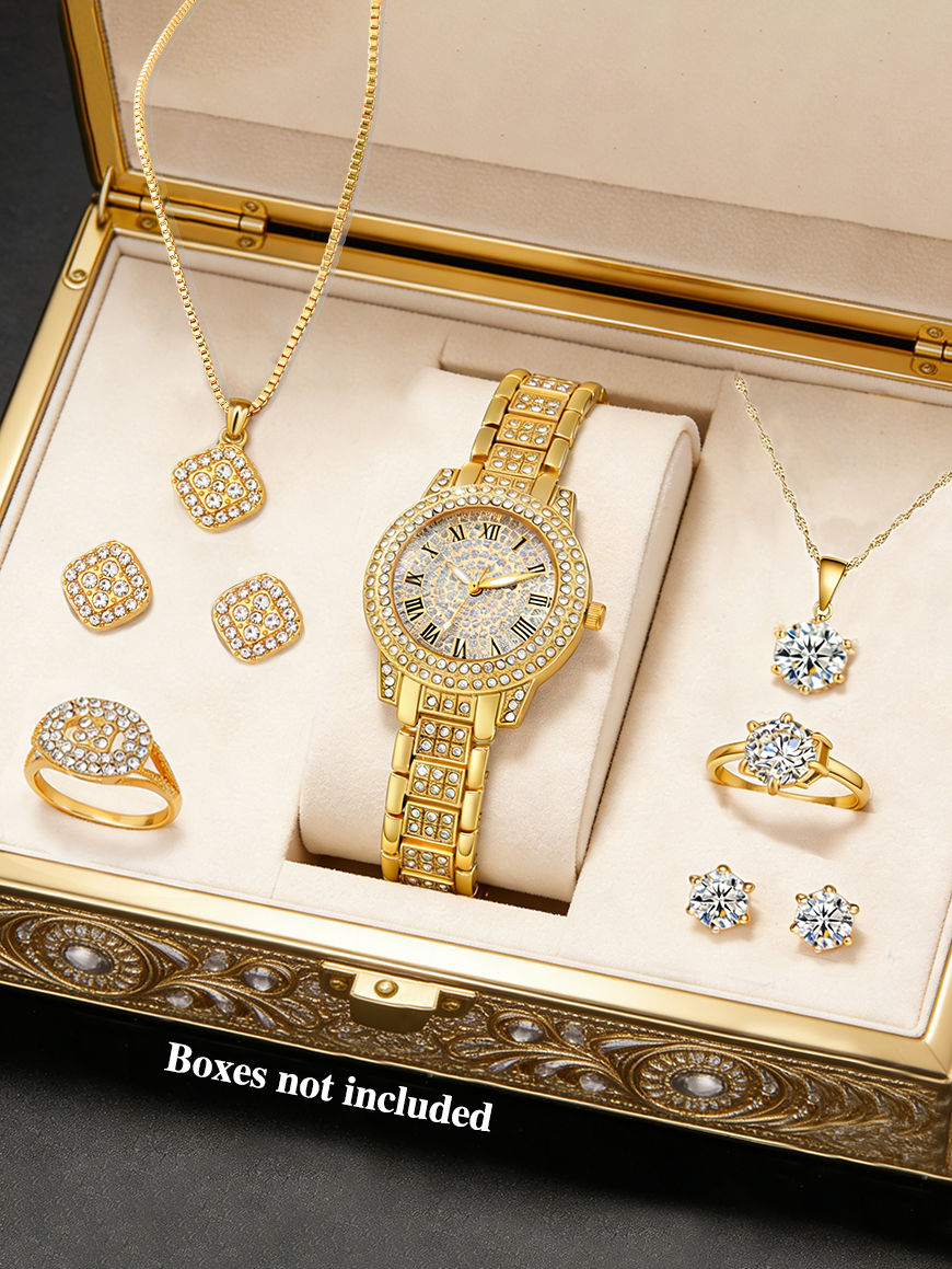 Fashionable round Ladies Quart - Jewelry Watches For Ladies avaliação e preço