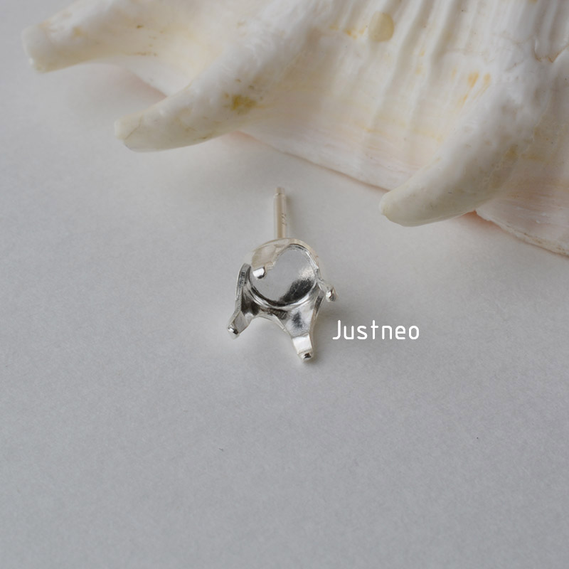 Solid 925 Sterling Silver Snap - Hoop Earrings avaliação e preço