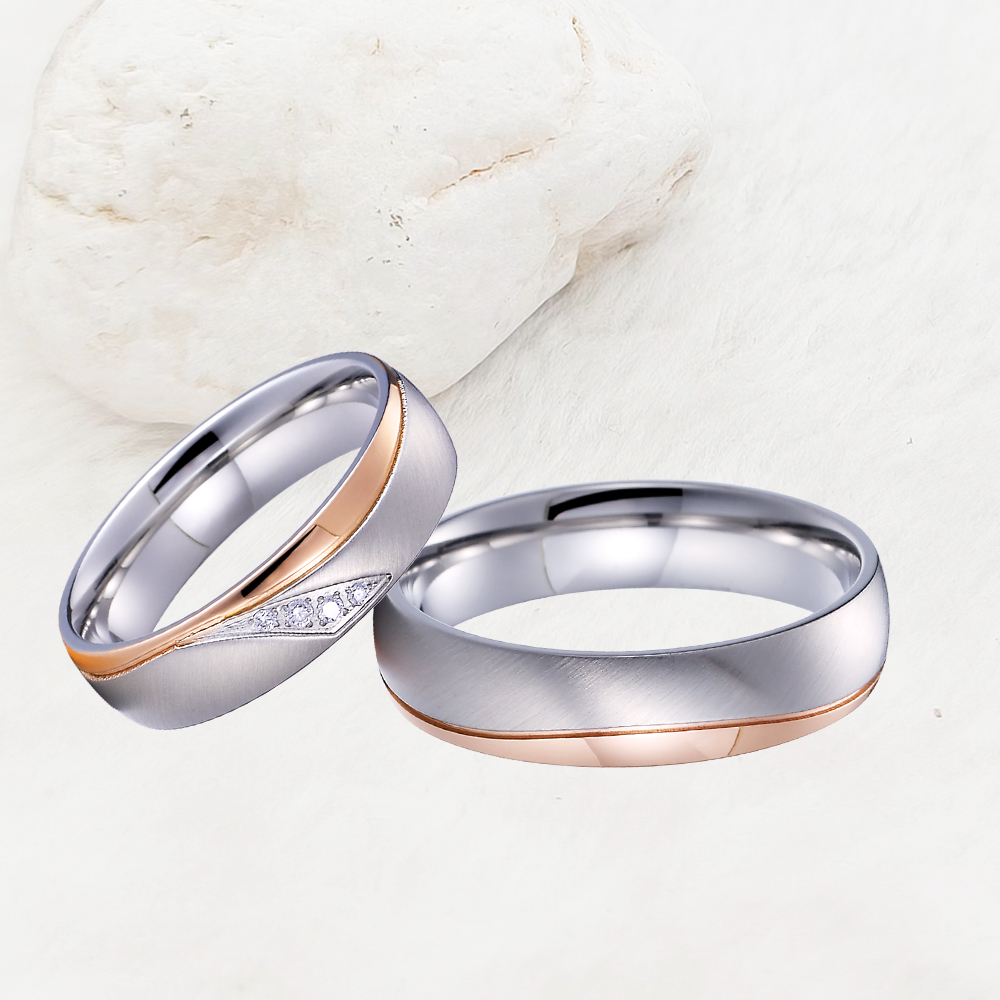 Finger Rings For Girls Couples - Titanium Steel Ring avaliação e preço