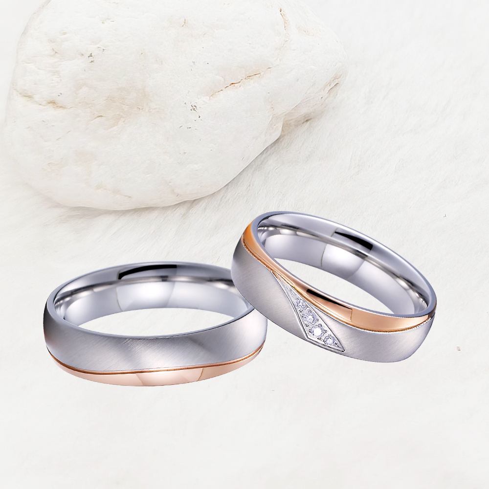 Finger Rings For Girls Couples - Titanium Steel Ring avaliação e preço