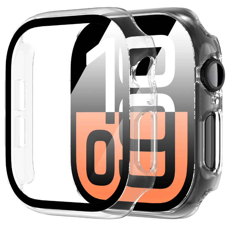 Tempered Glass+Case For Apple  - Jewelry Smart Watches avaliação e preço