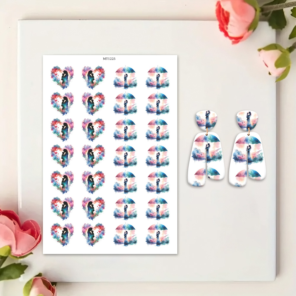 20pcs/set Heart Mother's Day P - Jewelry & Watches Ltd avaliação e preço