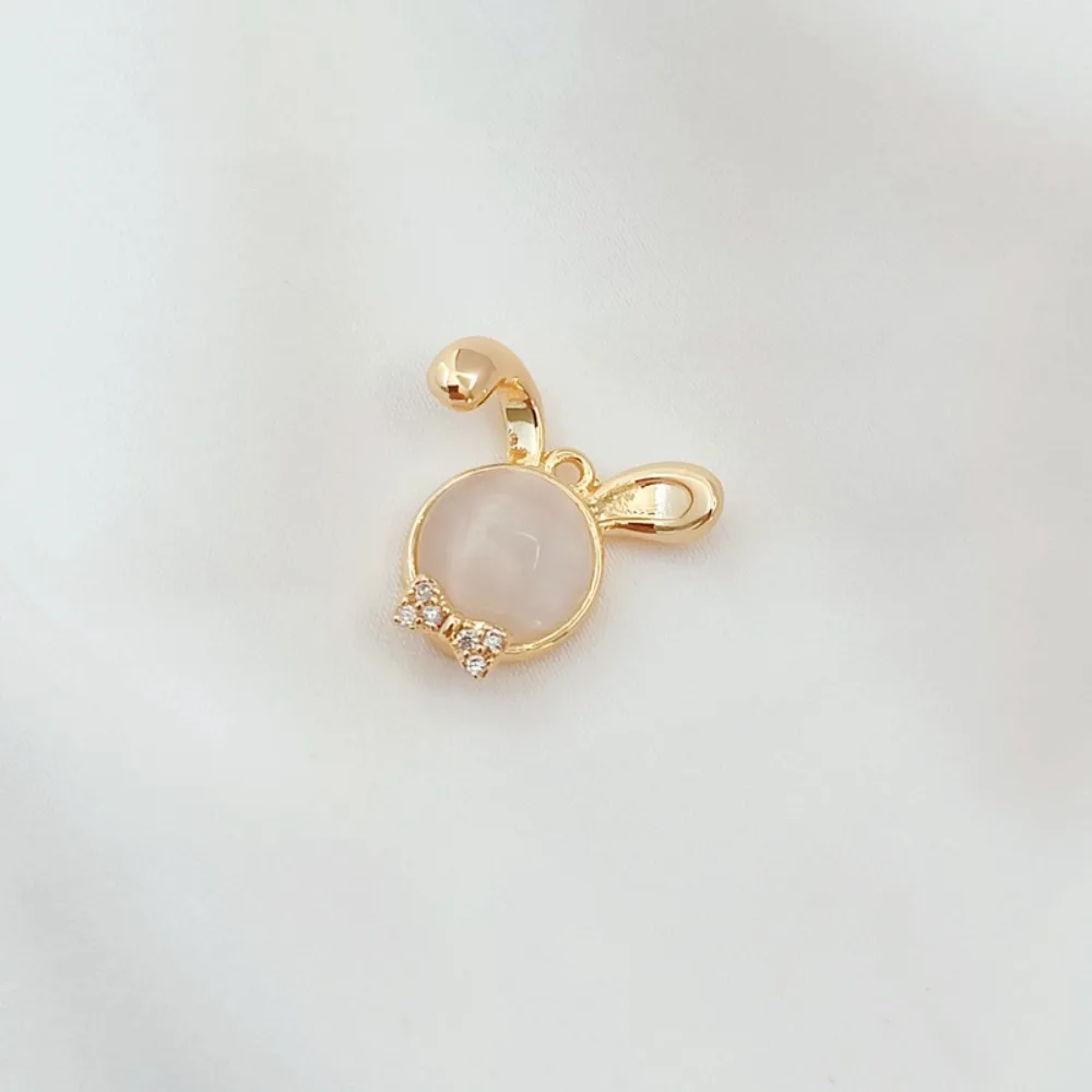 14K Gold and Zirconium Jade Pe - Rose Gold Bracelet avaliação e preço