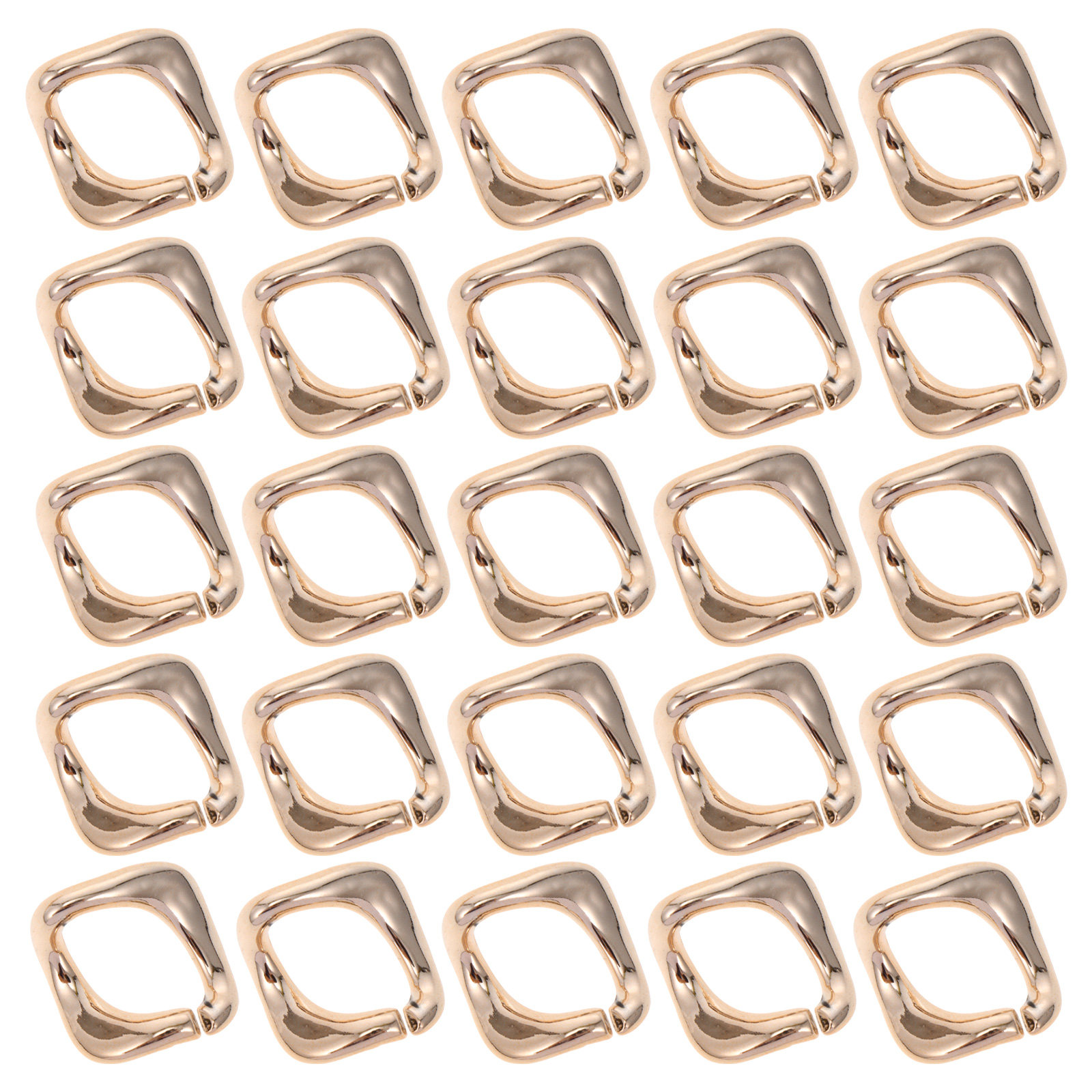 100Pcs Rose Gold Color Electro - Rose Gold Bracelet avaliação e preço