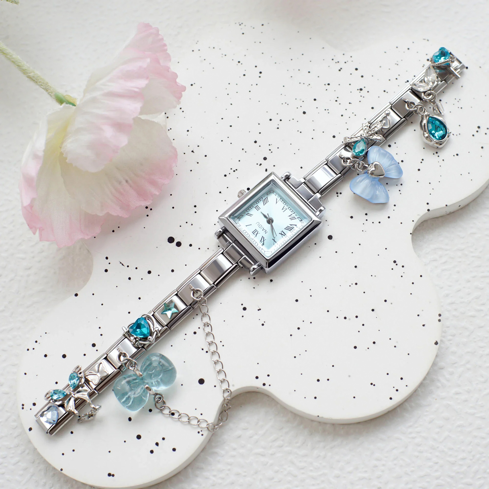 Women Square Italian Watch Sta - Jewelry Watches For Ladies avaliação e preço