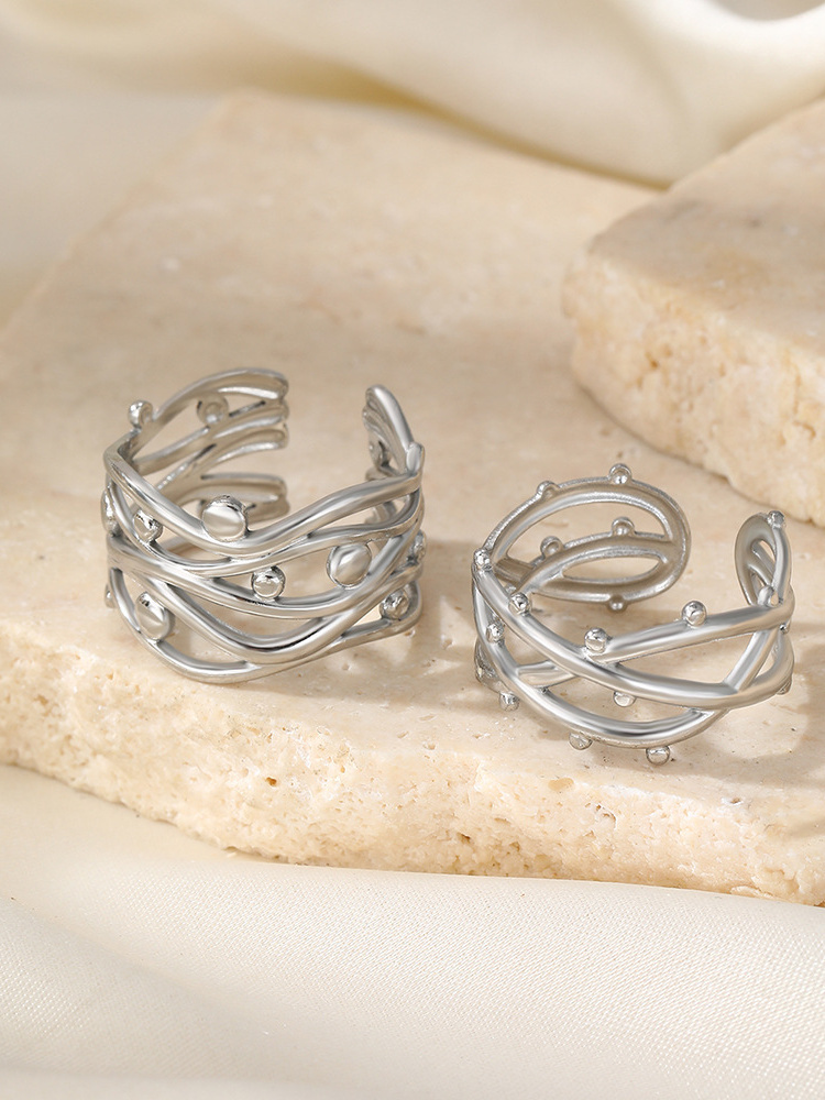 Titanium Steel Ring Women's Lu - Titanium Steel Ring avaliação e preço