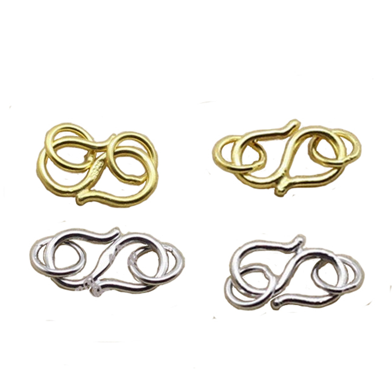 10pcs Clasps In Silver Real 92 - Sterling Silver Ring avaliação e preço