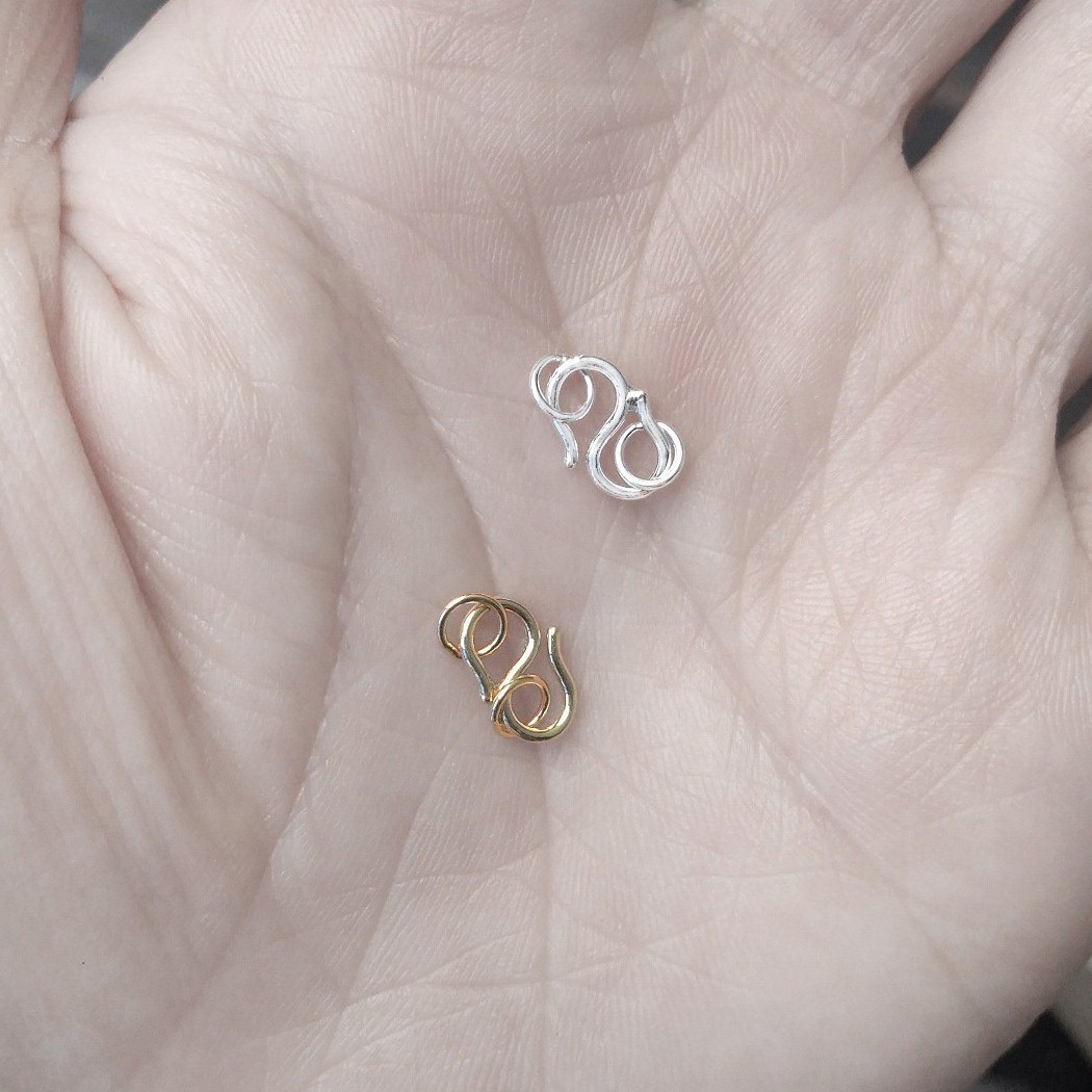 10pcs Clasps In Silver Real 92 - Sterling Silver Ring avaliação e preço