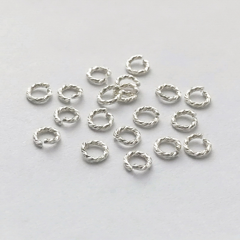 925 Sterling Silver Twist Jump - Sterling Silver Ring avaliação e preço