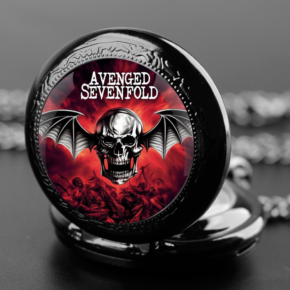 Avenged Sevenfold Design Glass - Unique Jewelry Watches avaliação e preço