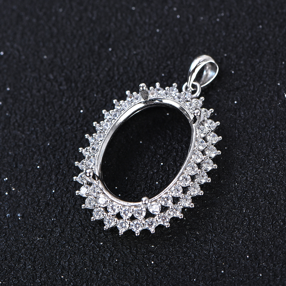13x18mm S925 Sterling Silver R - Sterling Silver Ring avaliação e preço