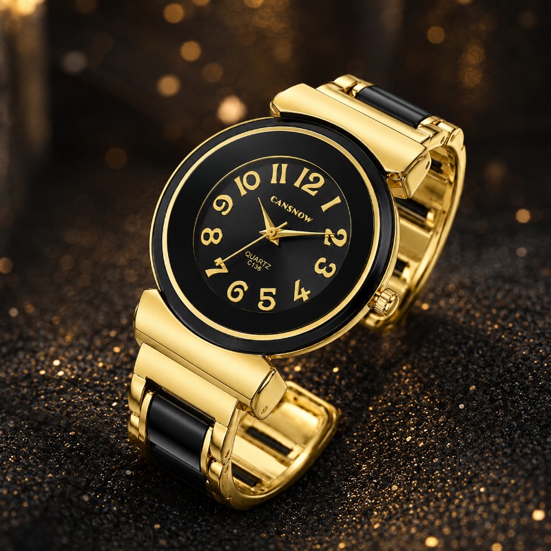 Luxury Two-tone Alloy Women's  - Jewelry Watches For Ladies avaliação e preço