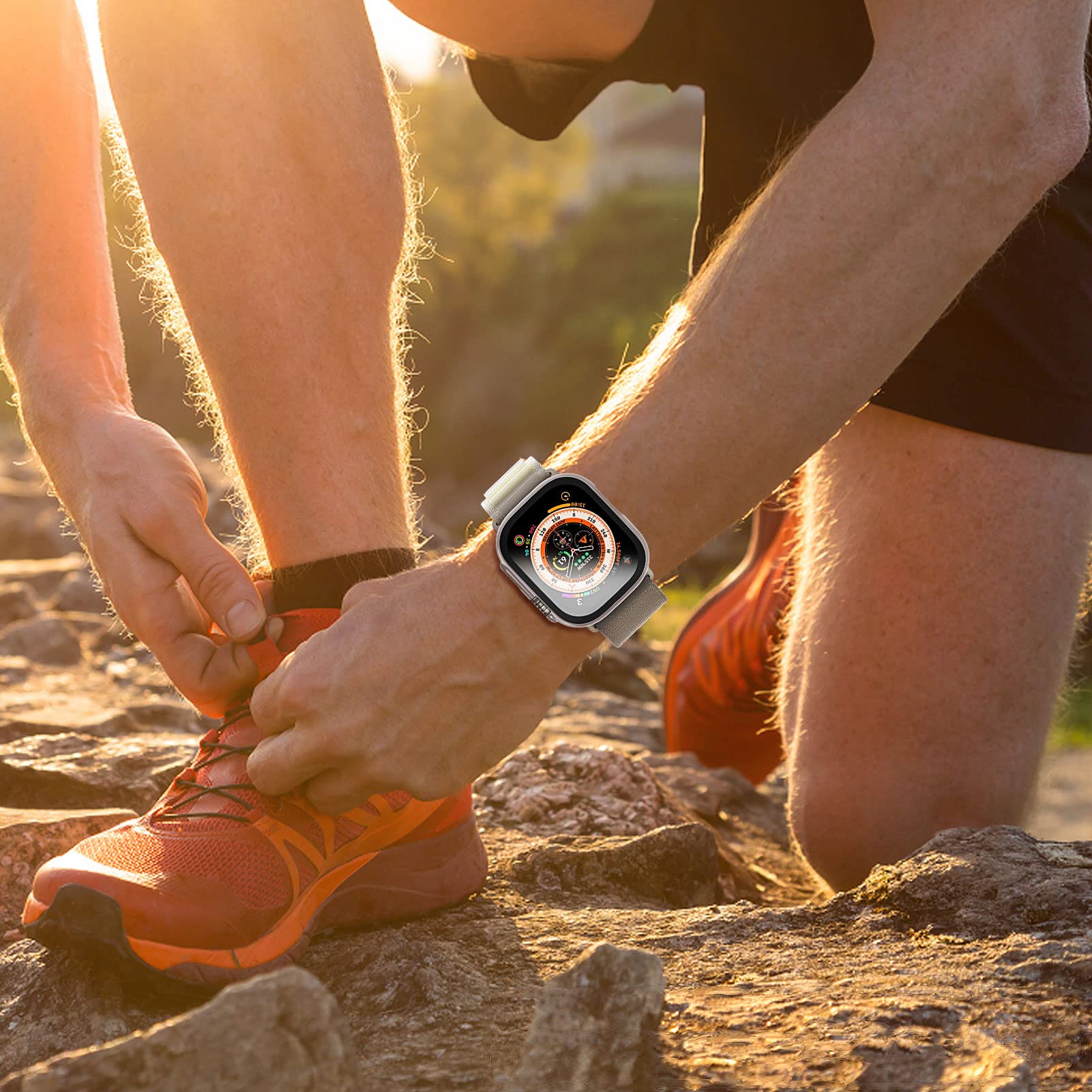 Glass+case For Apple Watch Ult - Jewelry Smart Watches avaliação e preço