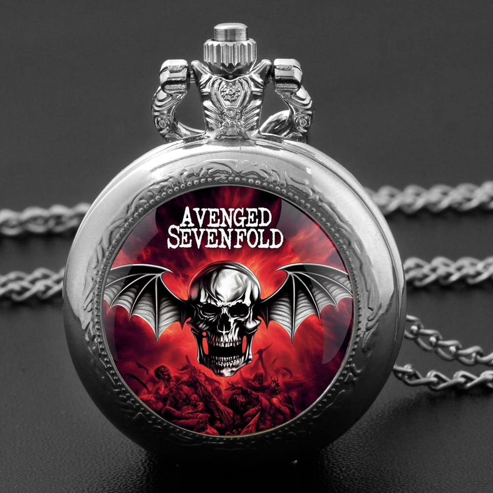 Avenged Sevenfold Design Glass - Unique Jewelry Watches avaliação e preço