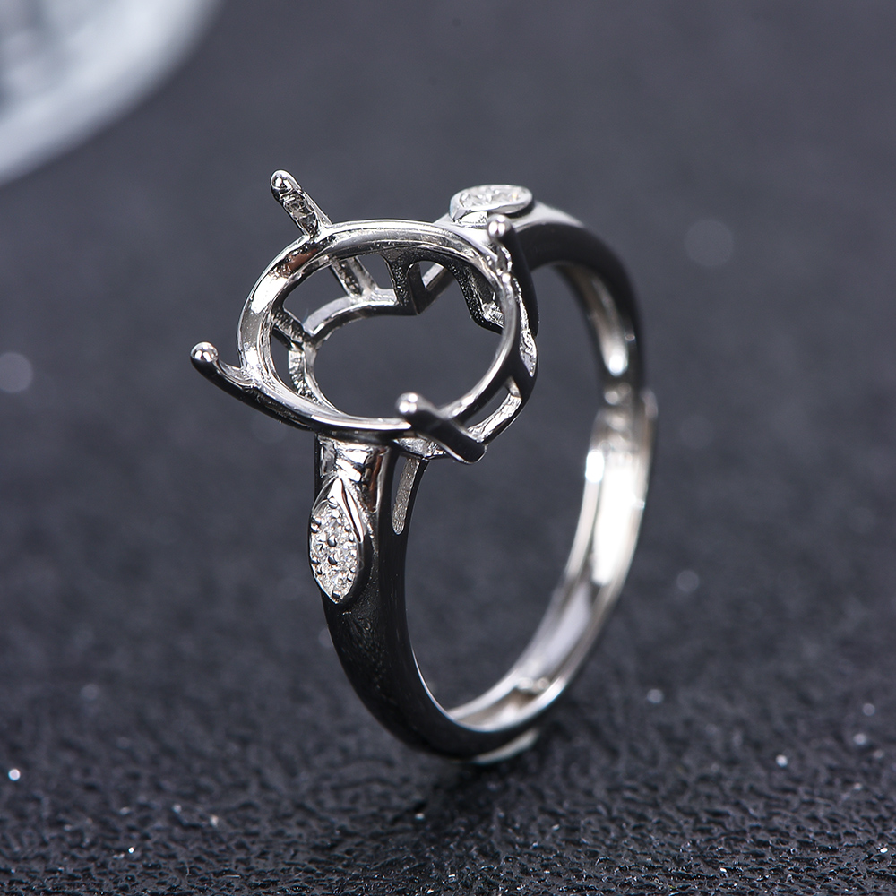 5x7-12x16mm Ring Blank 925 Ste - Sterling Silver Ring avaliação e preço