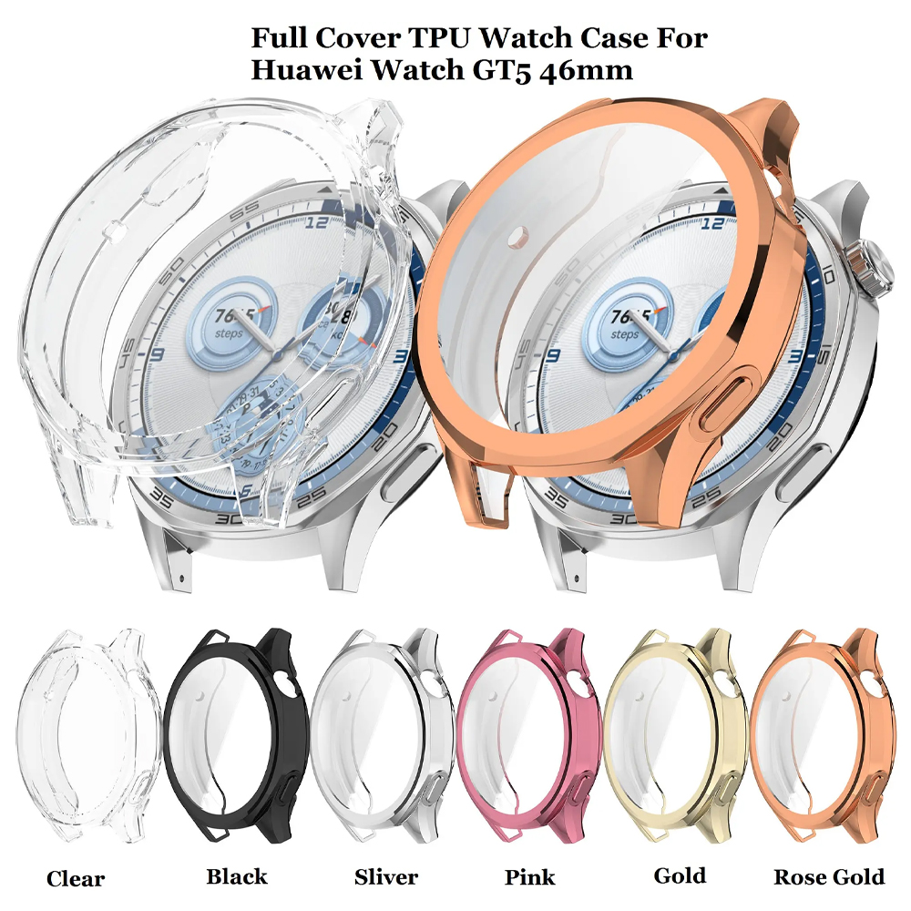 Case For HUAWEI Watch GT 5/5 P - Jewelry Smart Watches avaliação e preço