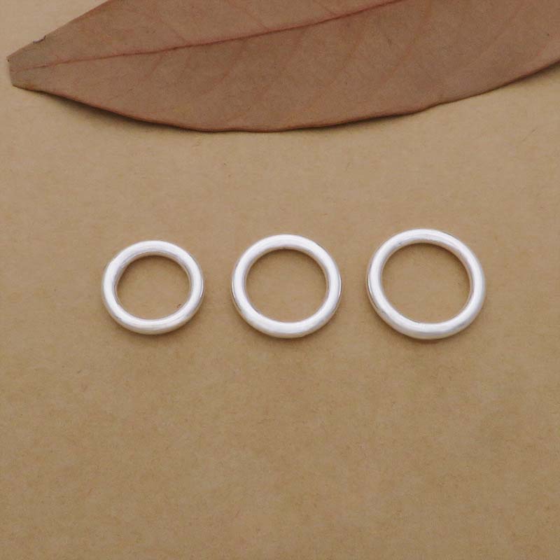 10pcs Genuine Real Pure Solid  - Sterling Silver Ring avaliação e preço