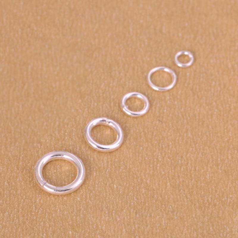 10pcs Genuine Real Pure Solid  - Sterling Silver Ring avaliação e preço