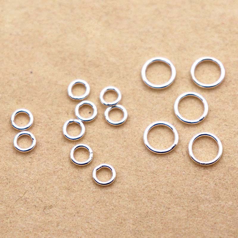 10pcs Genuine Real Pure Solid  - Sterling Silver Ring avaliação e preço