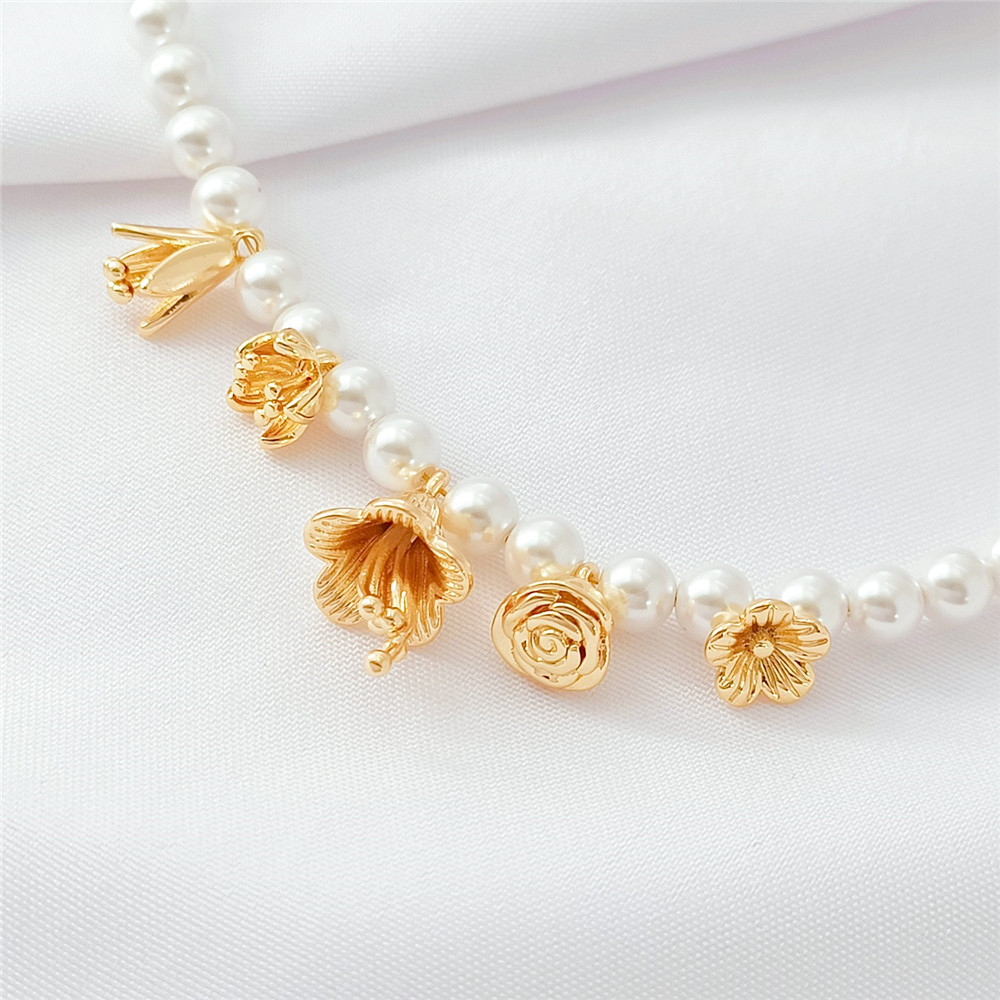 Silver 14K Gold-plated Lily of - Rose Gold Bracelet avaliação e preço