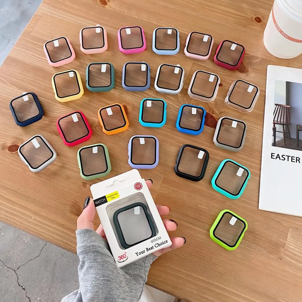 Glass+cover For Apple Watch Ca - Jewelry Smart Watches avaliação e preço