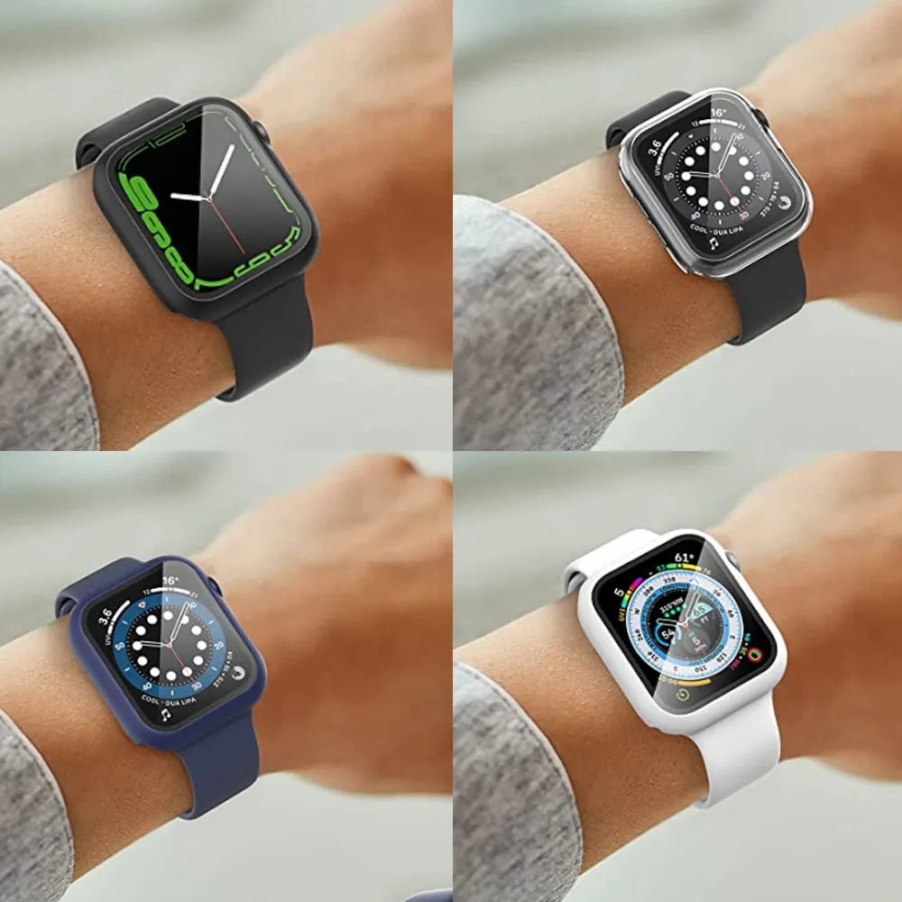 Glass+cover For Apple Watch Ca - Jewelry Smart Watches avaliação e preço