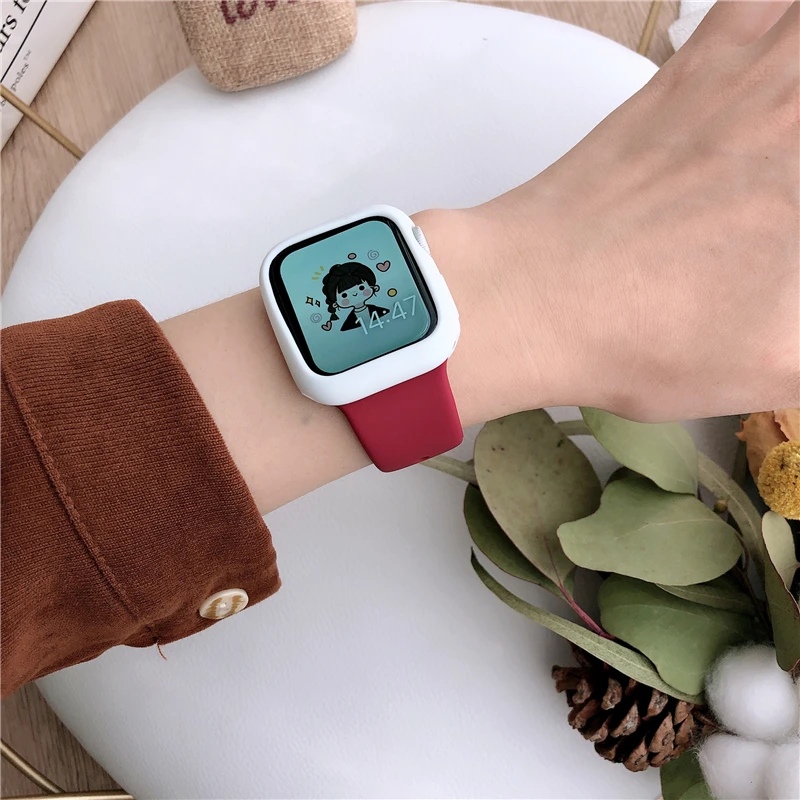 Glass+cover For Apple Watch Ca - Jewelry Smart Watches avaliação e preço