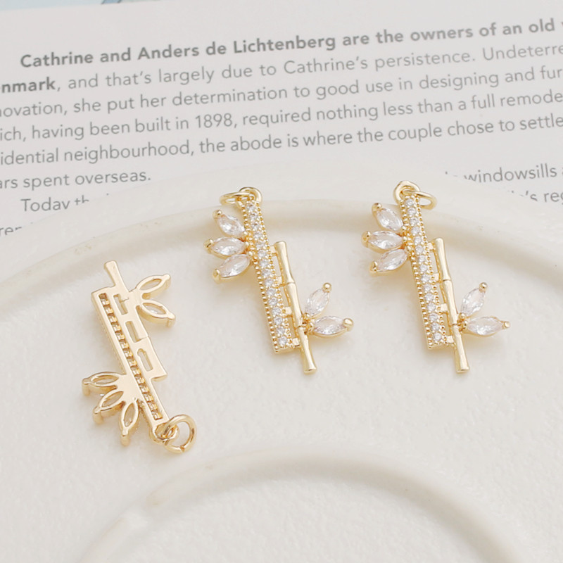 14K Gold-plated Zircon Snowfla - Rose Gold Bracelet avaliação e preço