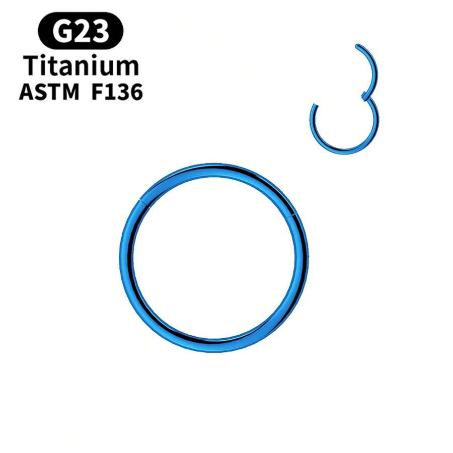 G23 Titanium Small Circle Nose - Hoop Earrings avaliação e preço