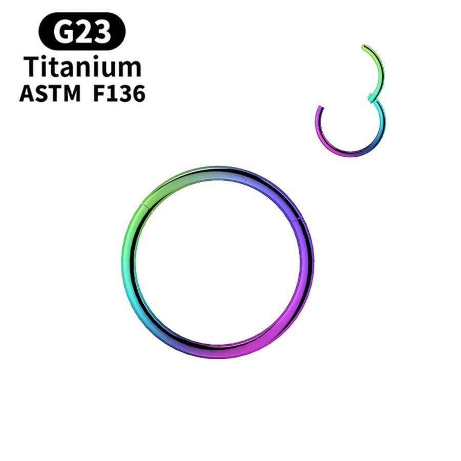 G23 Titanium Small Circle Nose - Hoop Earrings avaliação e preço