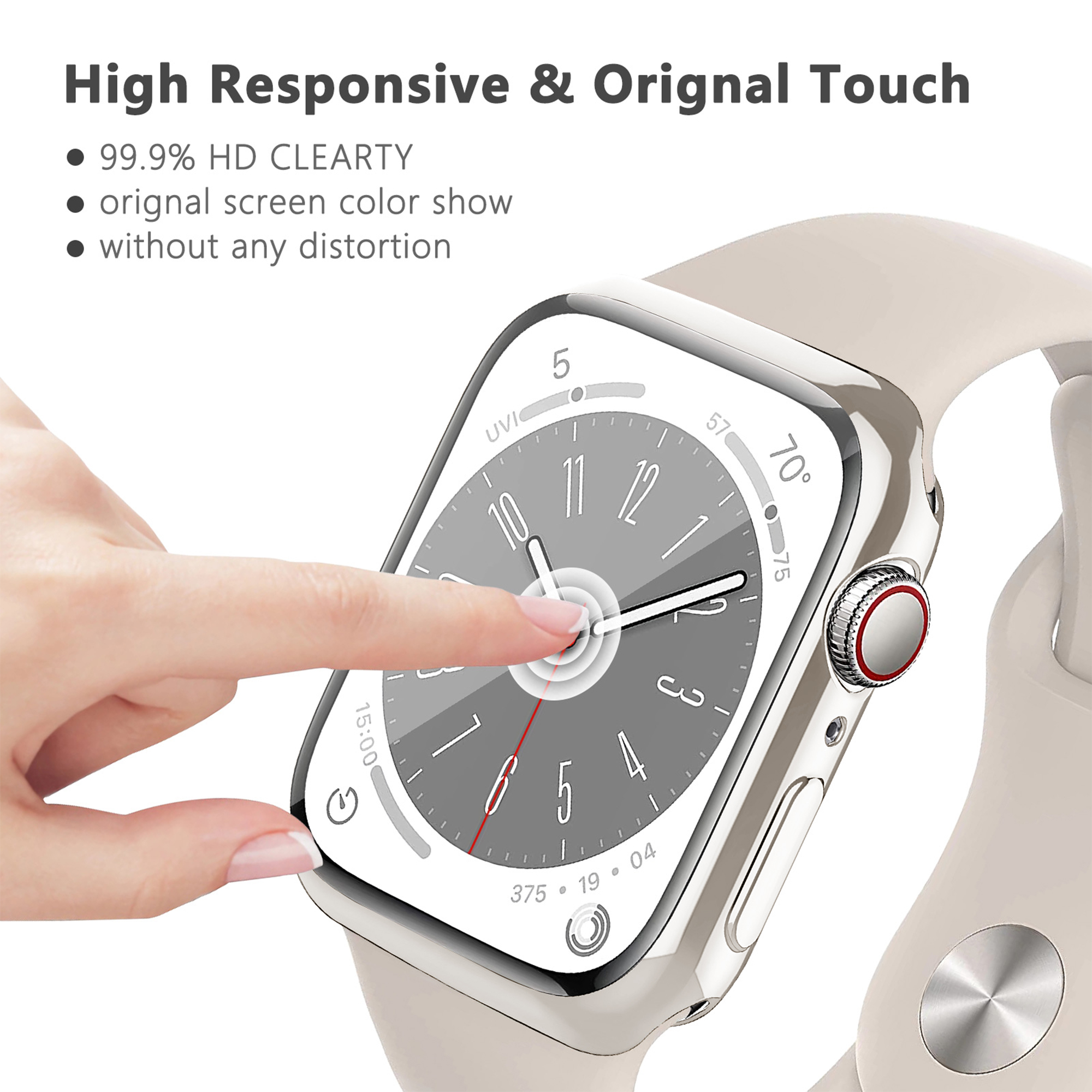 Screen Protector For Apple Wat - Jewelry Smart Watches avaliação e preço