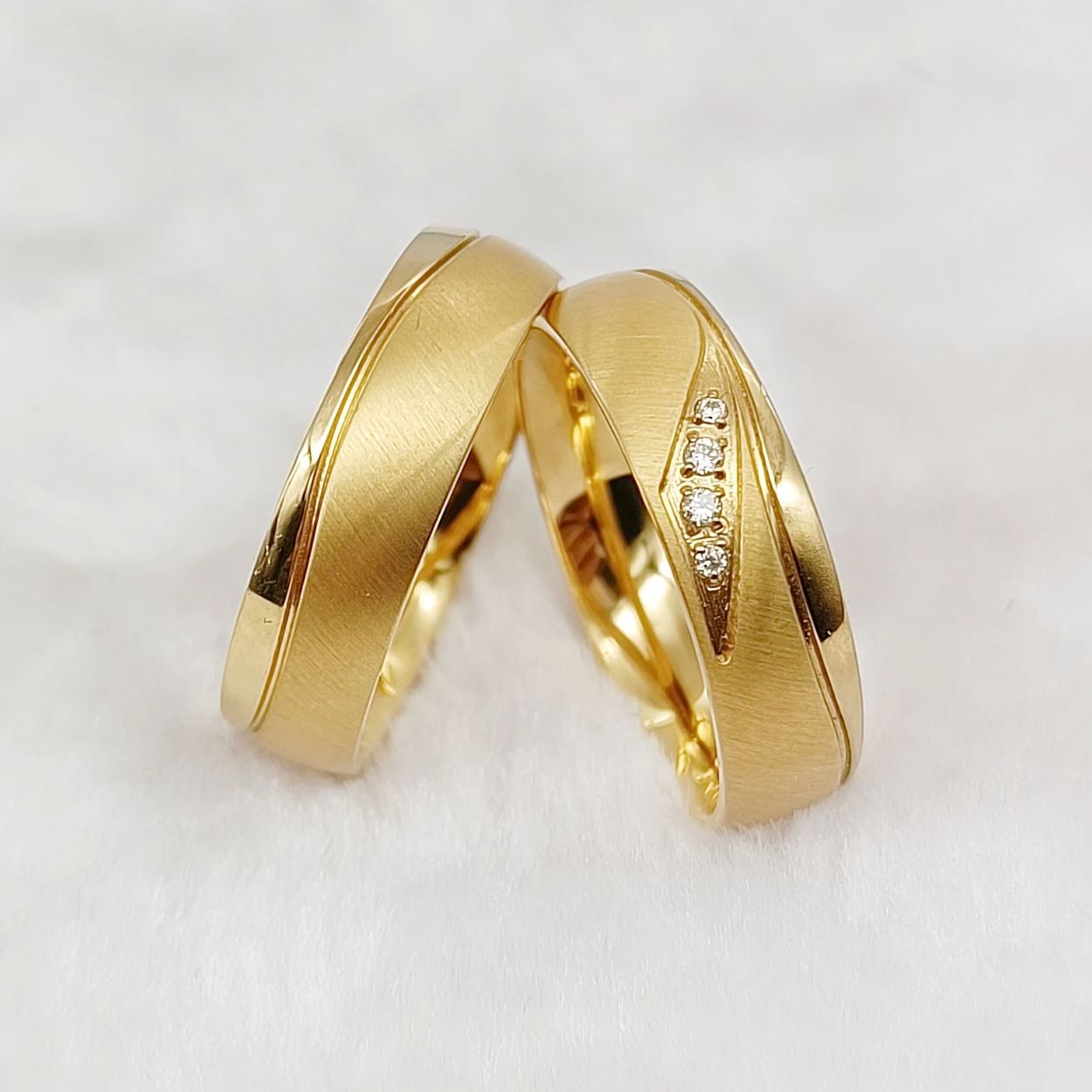 Fashion Western 24k Gold Plate - Titanium Steel Ring avaliação e preço