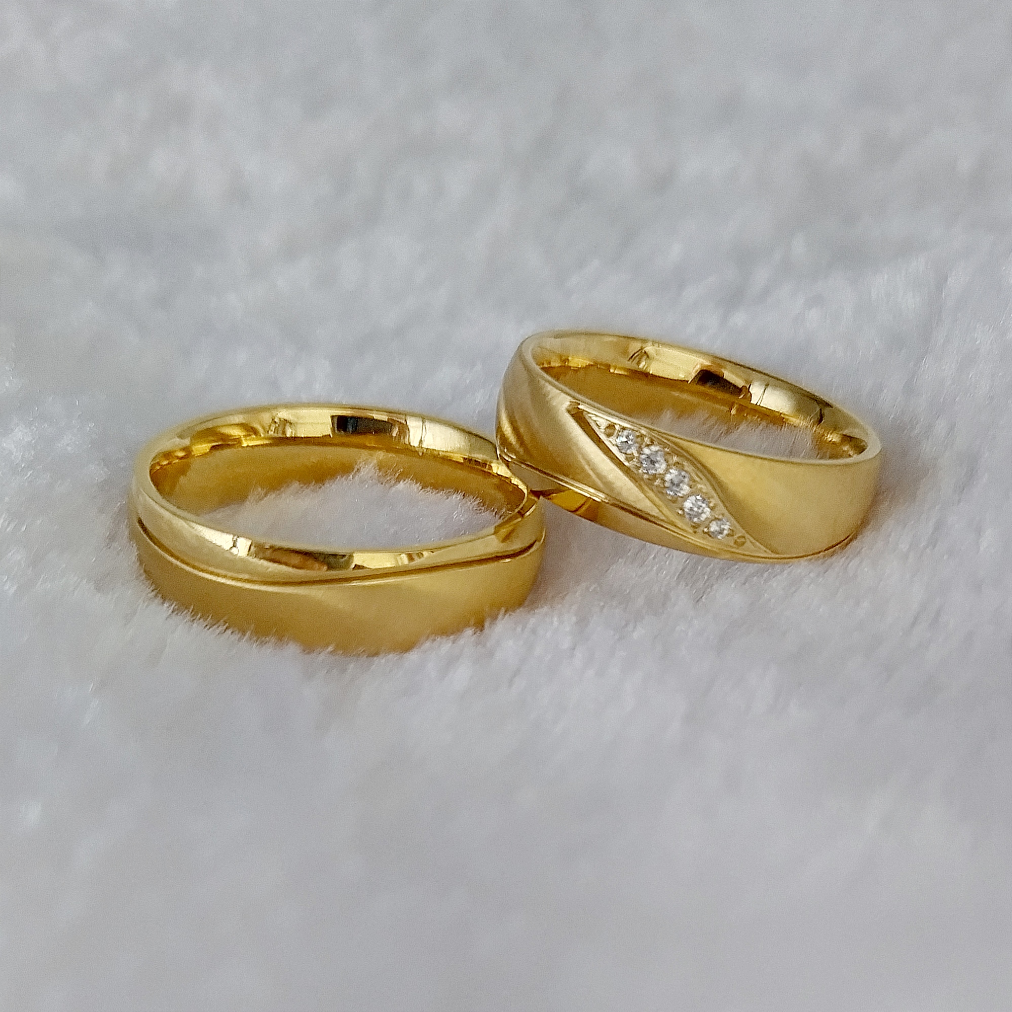 Fashion Western 24k Gold Plate - Titanium Steel Ring avaliação e preço