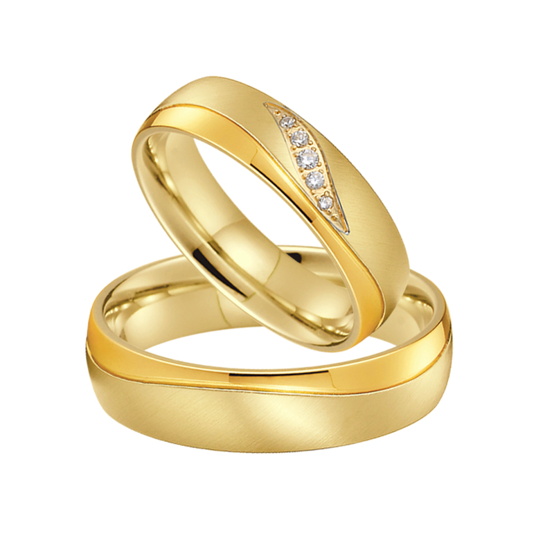 Fashion Western 24k Gold Plate - Titanium Steel Ring avaliação e preço