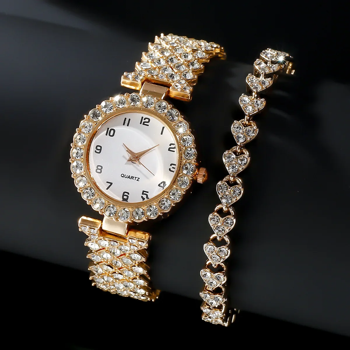 1pcs/2pcs Luxury Fashion Women - Jewelry Watches For Ladies avaliação e preço