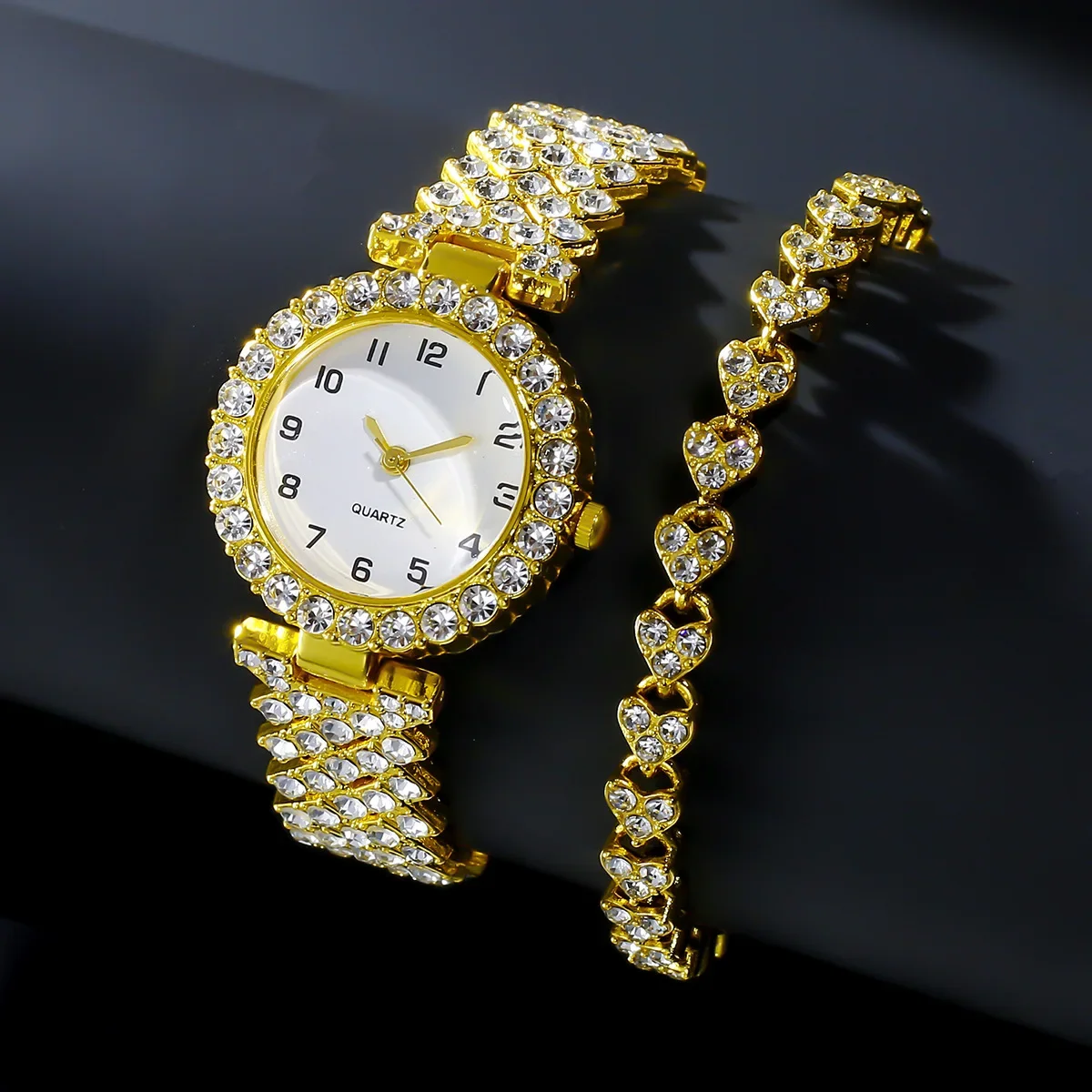 1pcs/2pcs Luxury Fashion Women - Jewelry Watches For Ladies avaliação e preço