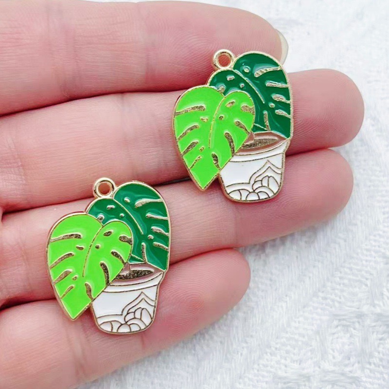 10pcs Cactus Plant Oil Drop Al - Jewelry & Watches Ltd avaliação e preço