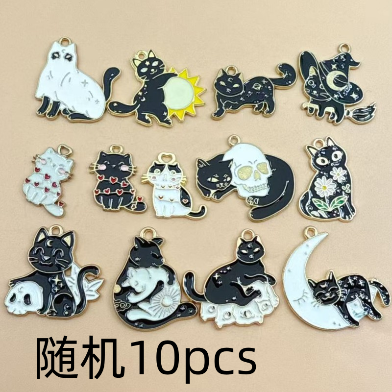 10pcs Original Alloy Enamel Bl - Jewelry & Watches Store avaliação e preço