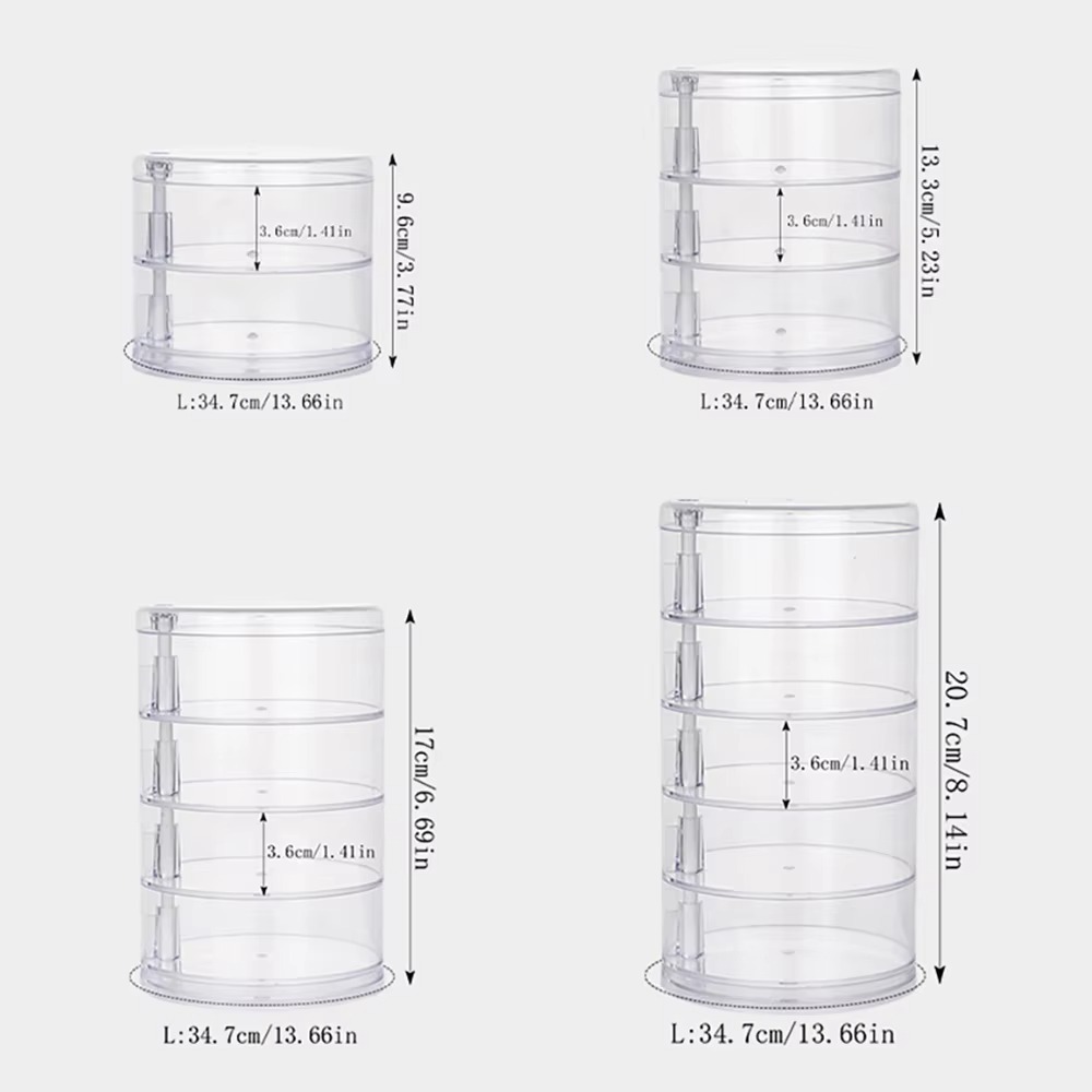 360 Rotating Jewelry Organizer - Jewelry & Watches Ltd avaliação e preço