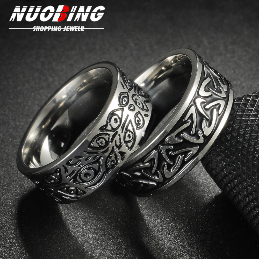 Retro Titanium Steel Ring With - Titanium Steel Ring avaliação e preço