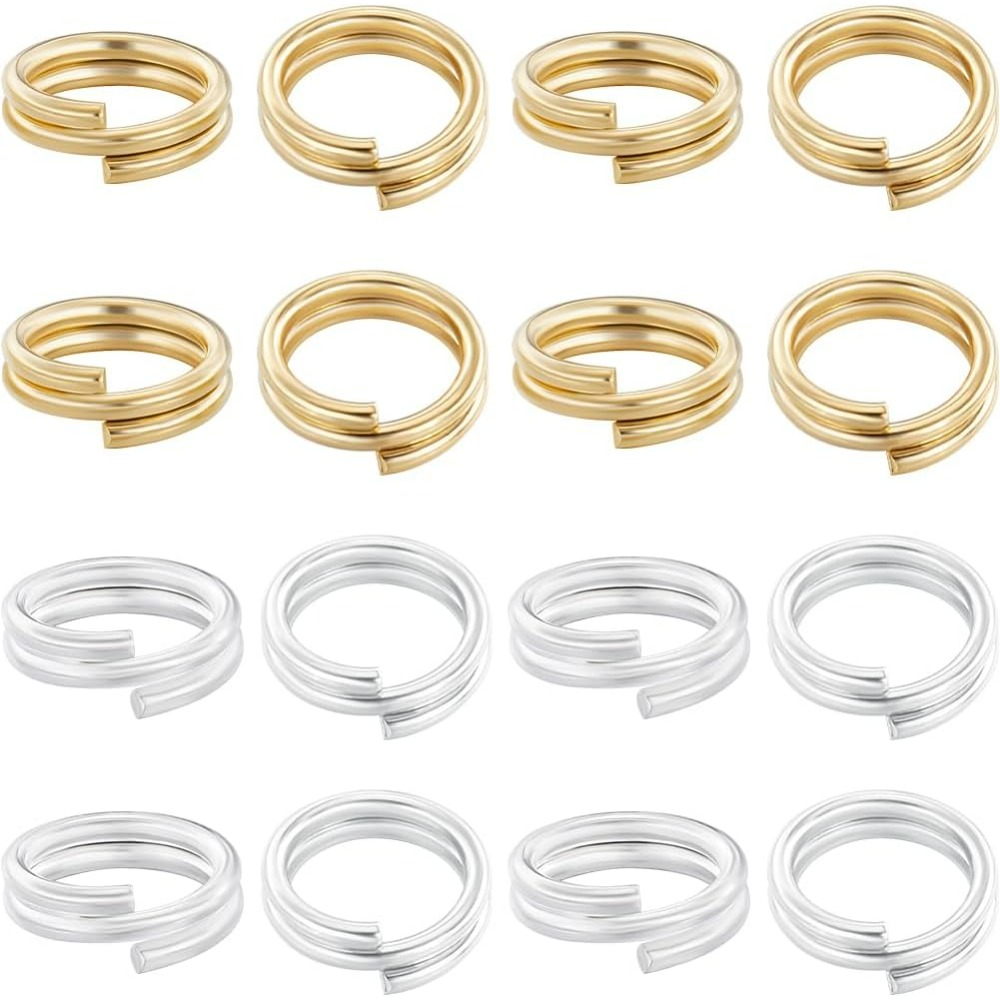 1 Box 80Pcs Split Jump Ring 24 - Sterling Silver Ring avaliação e preço