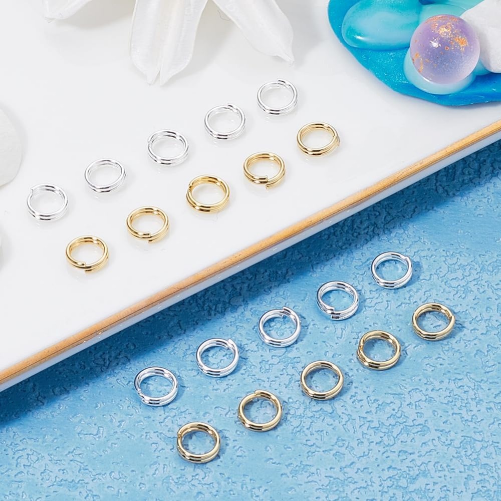 1 Box 80Pcs Split Jump Ring 24 - Sterling Silver Ring avaliação e preço