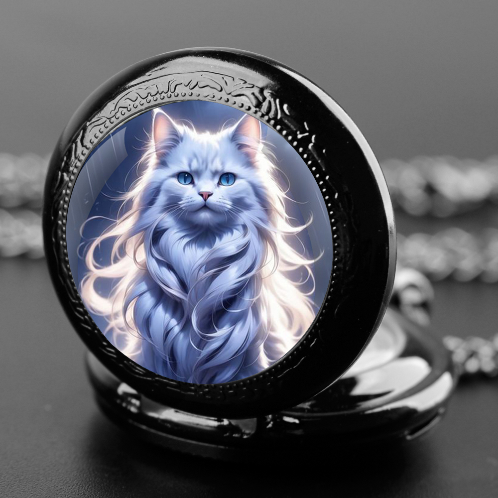 Cute kawaii Cats Graphic Glass - Unique Jewelry Watches avaliação e preço