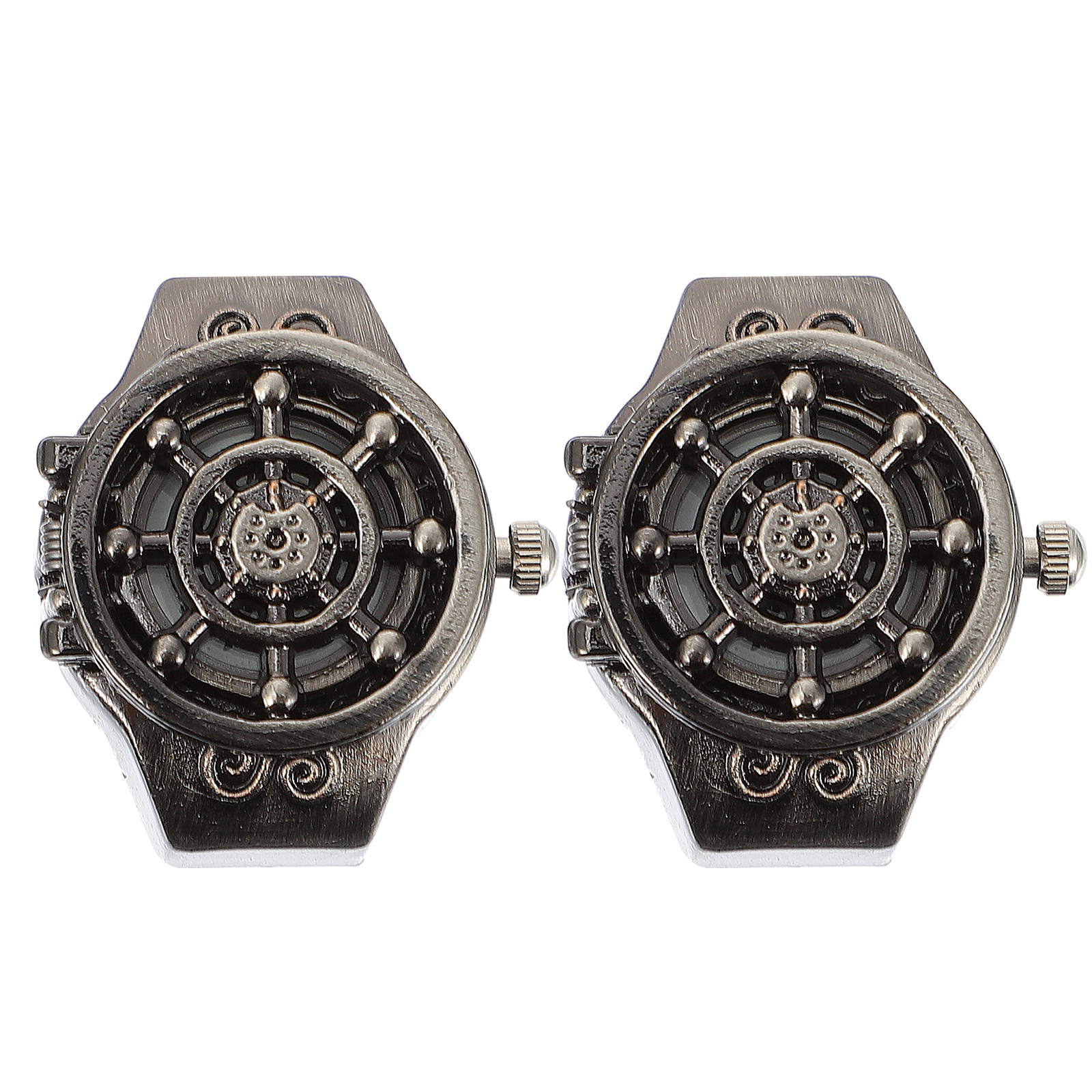 2Pcs Ring Watches Vintage Chic - Unique Jewelry Watches avaliação e preço