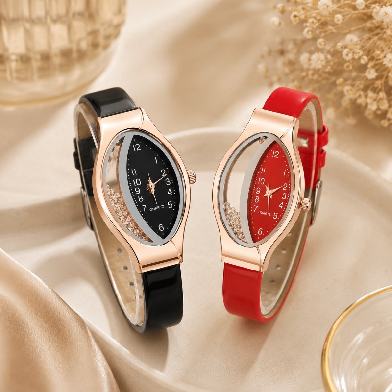 Unique Oval Women's Watches Lu - Unique Jewelry Watches avaliação e preço