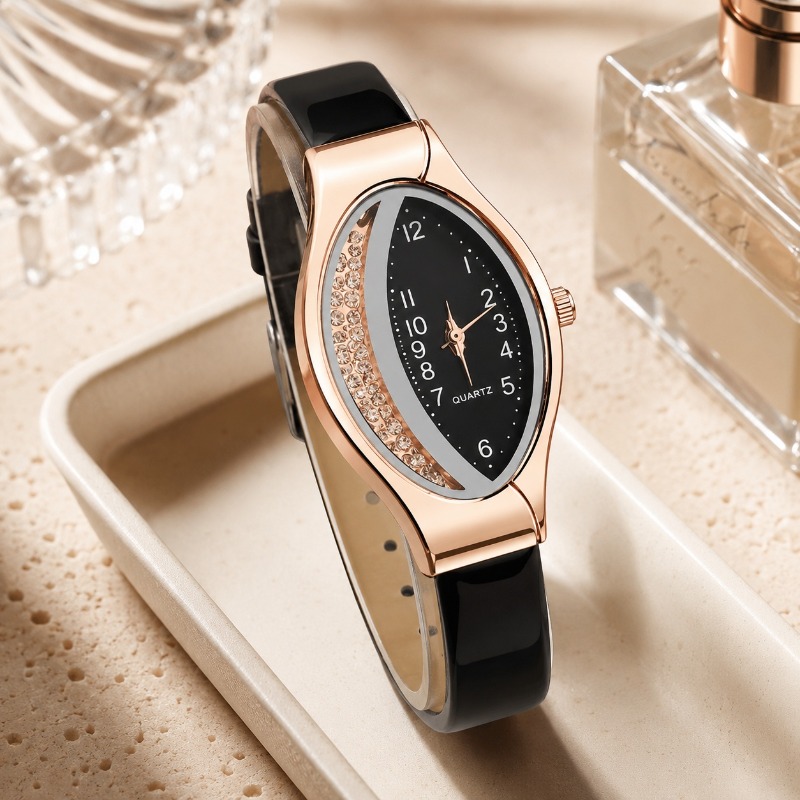 Unique Oval Women's Watches Lu - Unique Jewelry Watches avaliação e preço