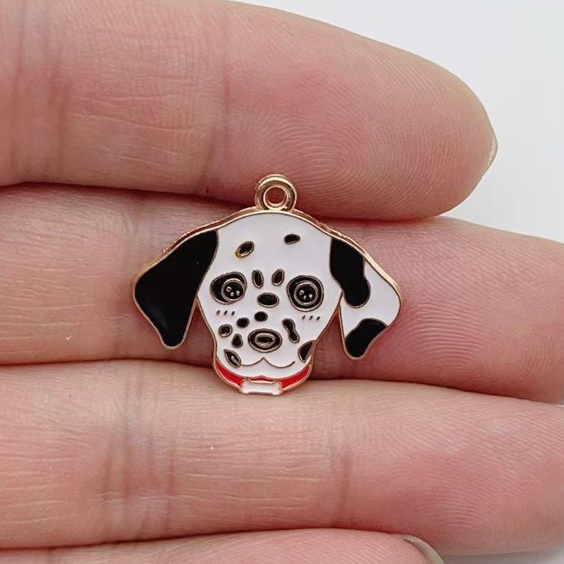 12pcs cartoon pet spotted dog  - Jewelry & Watches Ltd avaliação e preço