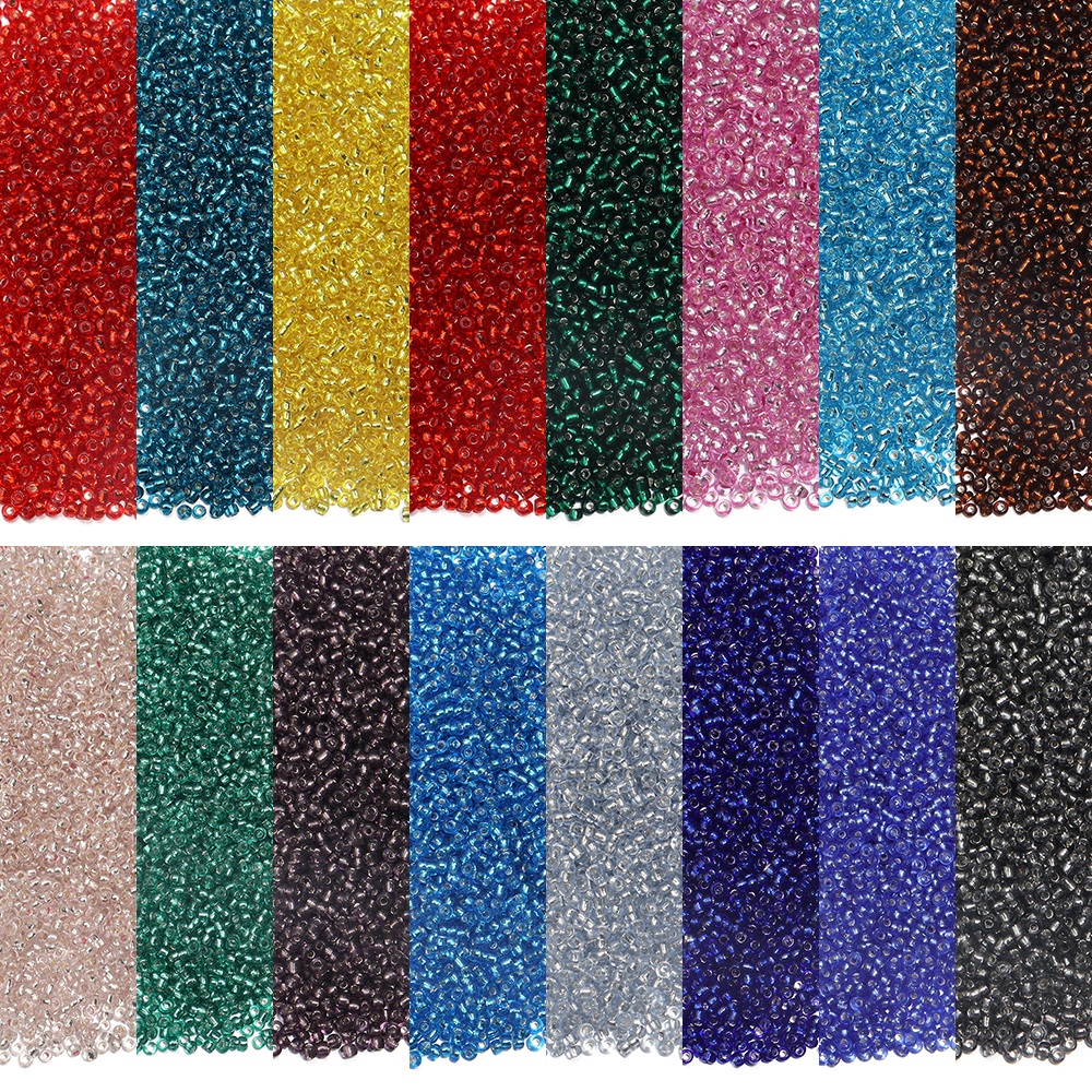1150/5750pcs 2mm Glass Beads S - Hoop Earrings avaliação e preço